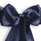 Lann&#x27;s Linens - Elegant Satin Wedding/Party Chair Cover Sashes/Bows - Ribbon Tie Back Sash